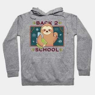 Sloth Back to School Hoodie